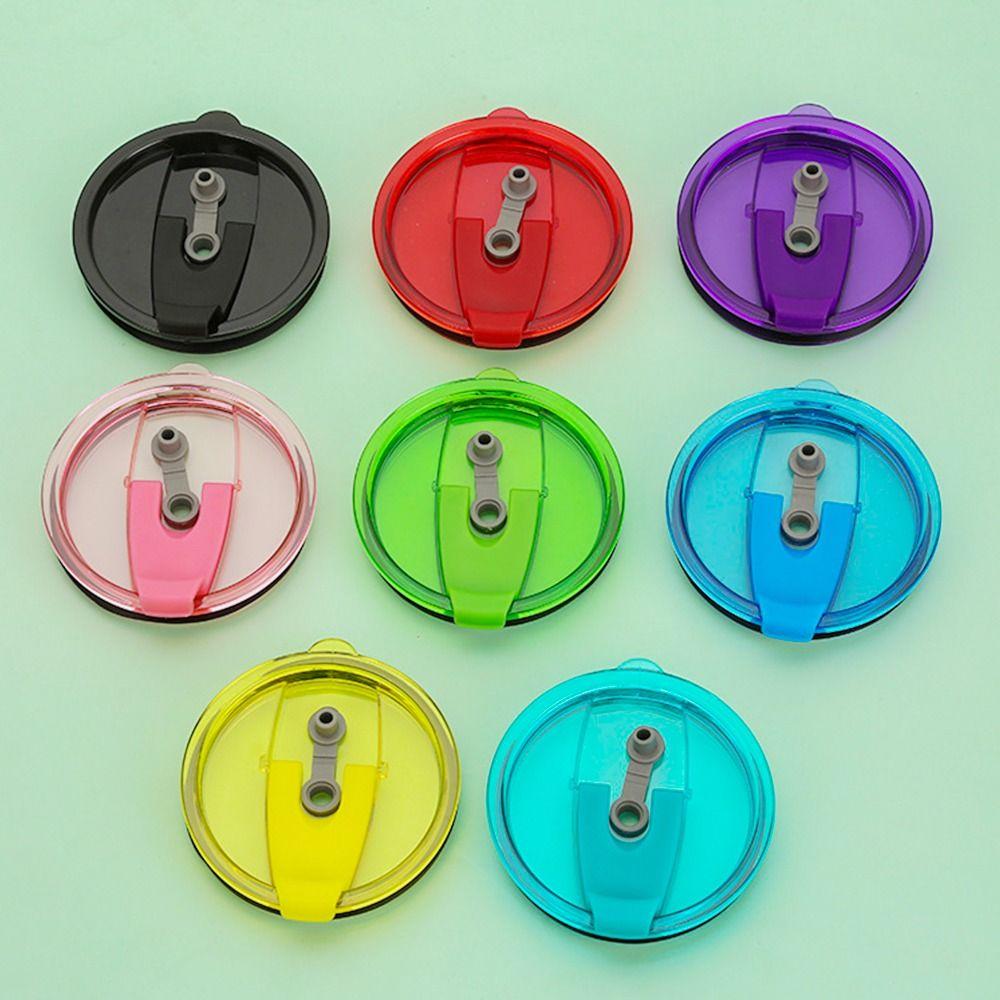 

Splash Spill Proof Tumber Bottle Cover Plastic Lids Cup Cap for Ozark for Trail for Rtic for Yei white-2pcs for 20oz