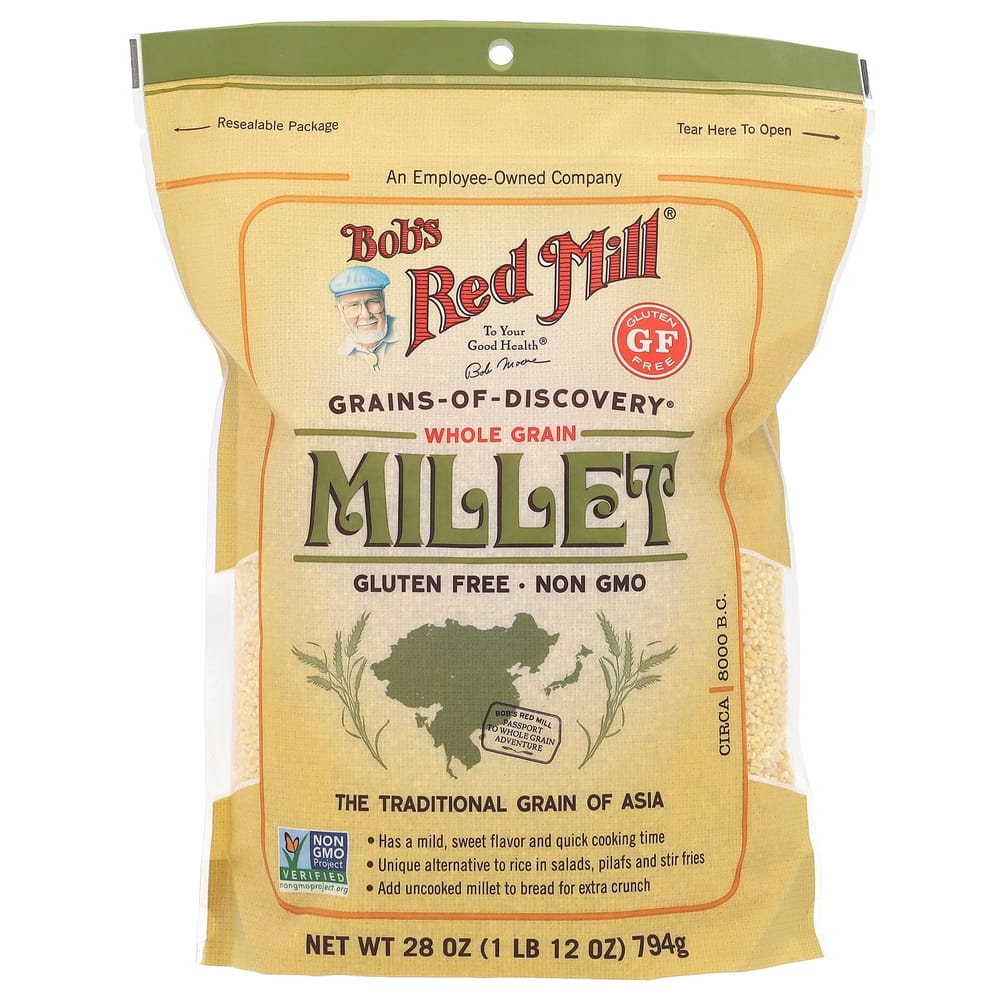 Bobs Red Mill Whole Grain Millet Gluten-Free 794g (28oz)