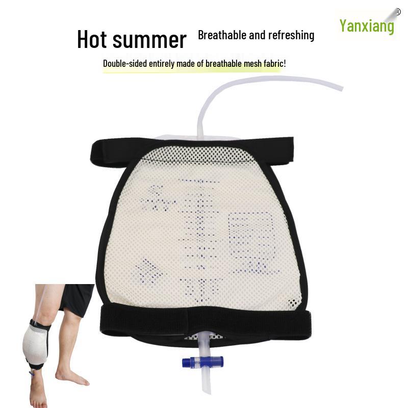 Breathable Large Capacity Waist Pack for Urine Collection and Cystostomy Bag Fixation 