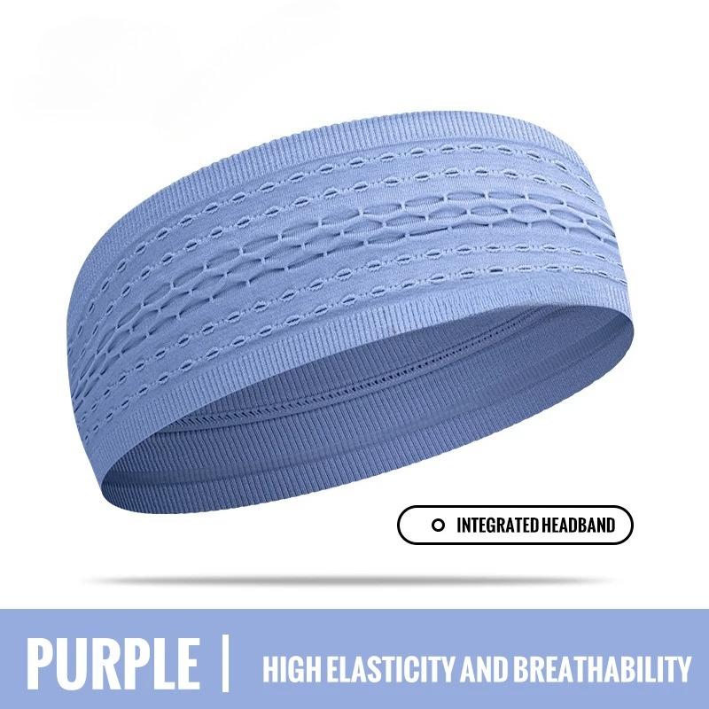 

Non-Slip Sports Headband Moisture Wicking Sweatband for Men Women Fitness Running Yoga Hairband синій