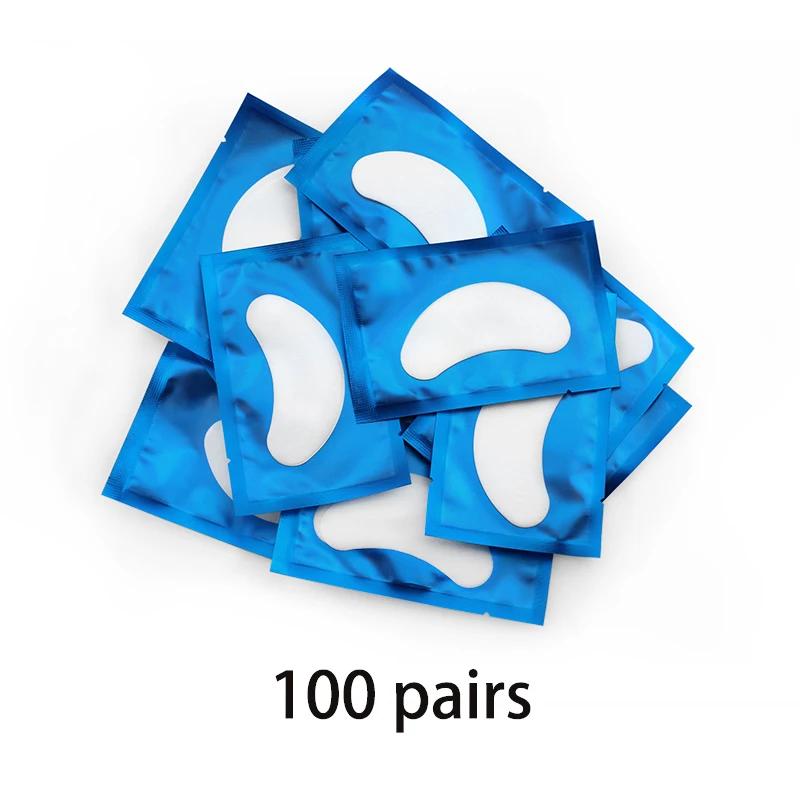 OWOSC 50/100PCS Wholesale Hydrogel Gel Eye Patches for Eyelash Extension Eyepads Eyelash Patch Lash Extension Mask Eyepad Makeup