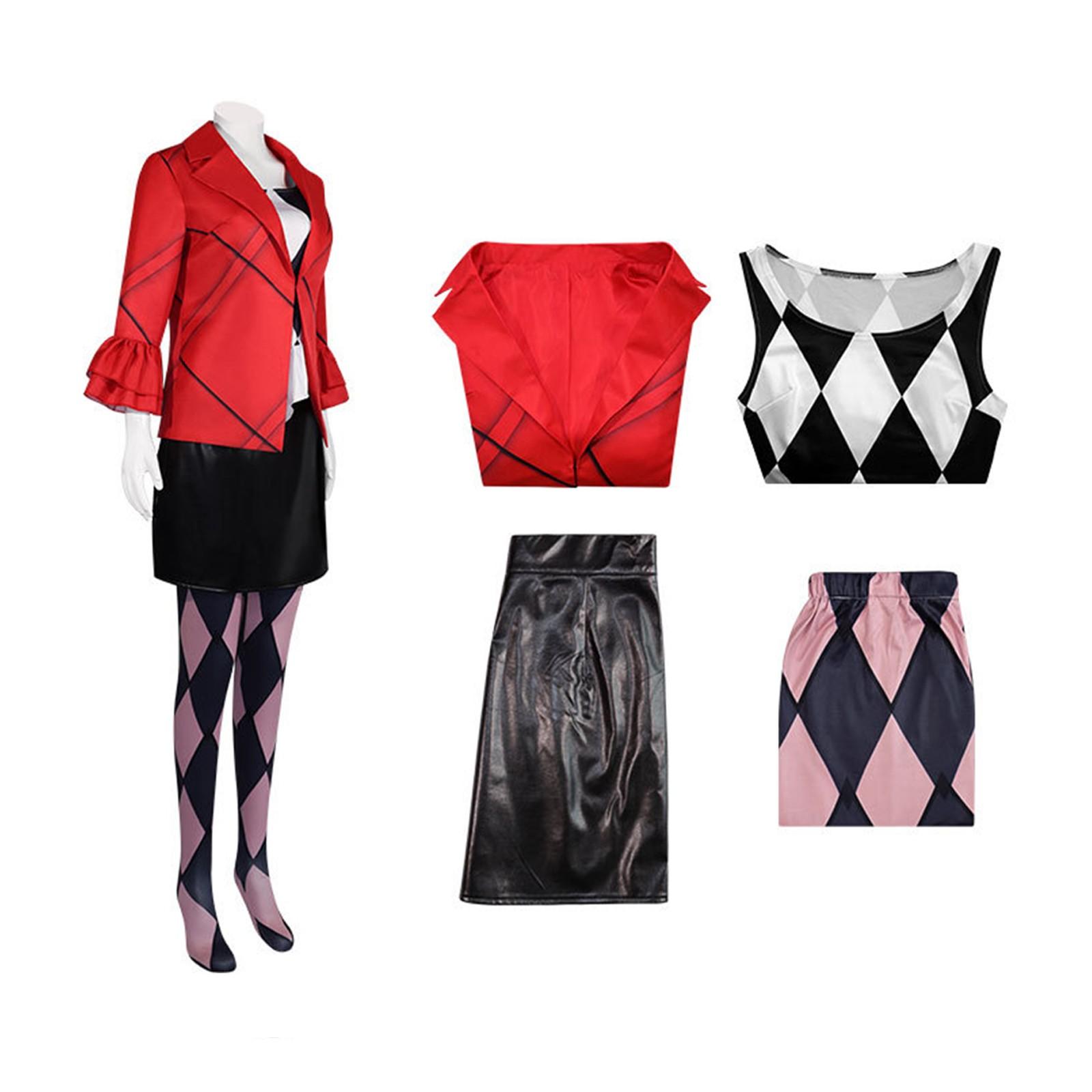 

Женское повседневное индивидуальное косплейное платье с длинными рукавами и капюшоном на молнии L красный