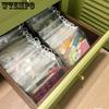 Transparent Thick Moisture-proof Storage Bags Home Accessoriy Storage Bags Office Small Items Classification Bags Portable Clear Pull Ring Bags