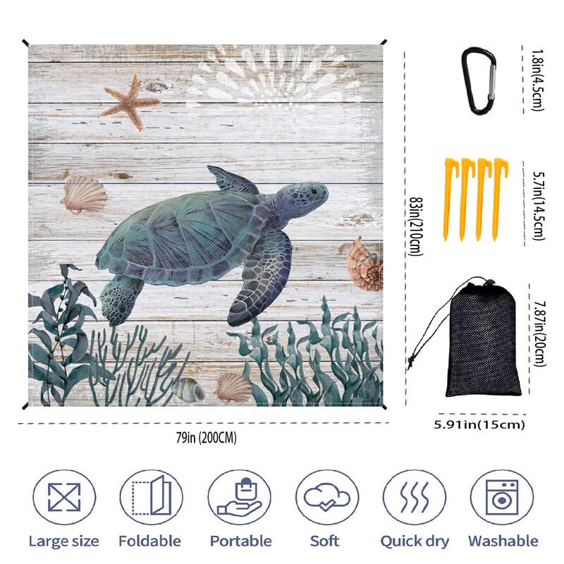 Portable Foldable Outdoor Beach & Picnic Mat