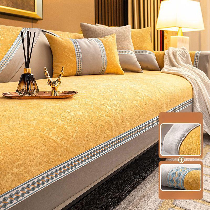 Four Seasons Universelles Luxus-Sofakissen, modernes, minimalistisches, staubdichtes High-End-Sitzkissen, neues Zuhause, ästhetischer Sofabezug, Stoffserviette