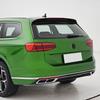 For VW Volkswagen Passat B8 Variant 2015-2025 High Quality ABS Rline Style Car Roof Wing Spoiler Glossy Black Carbon Fiber Look