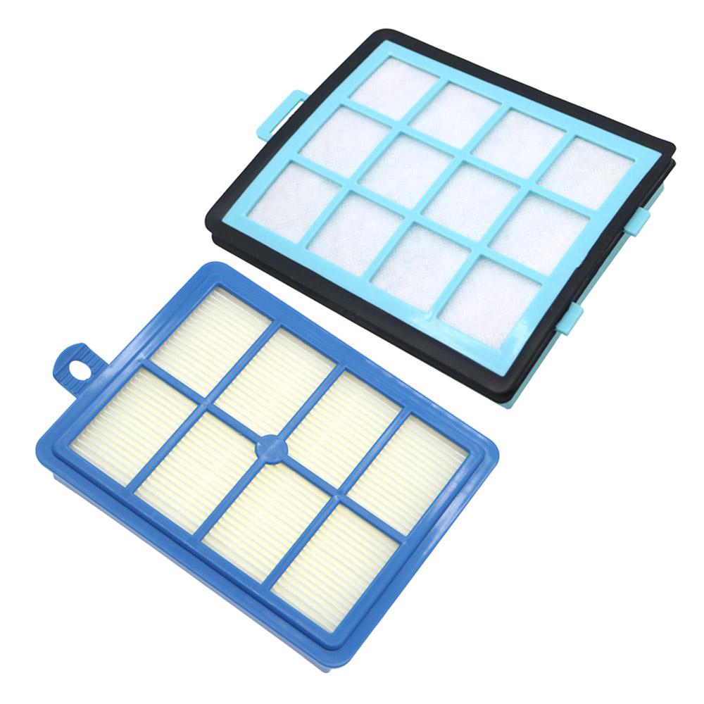 1PC Inlet HEPA +1PC Out Filter for Philips FC8760 FC8761 FC8764 FC8766 FC8767 FC9712 FC9714 Vacuum Cleaner
