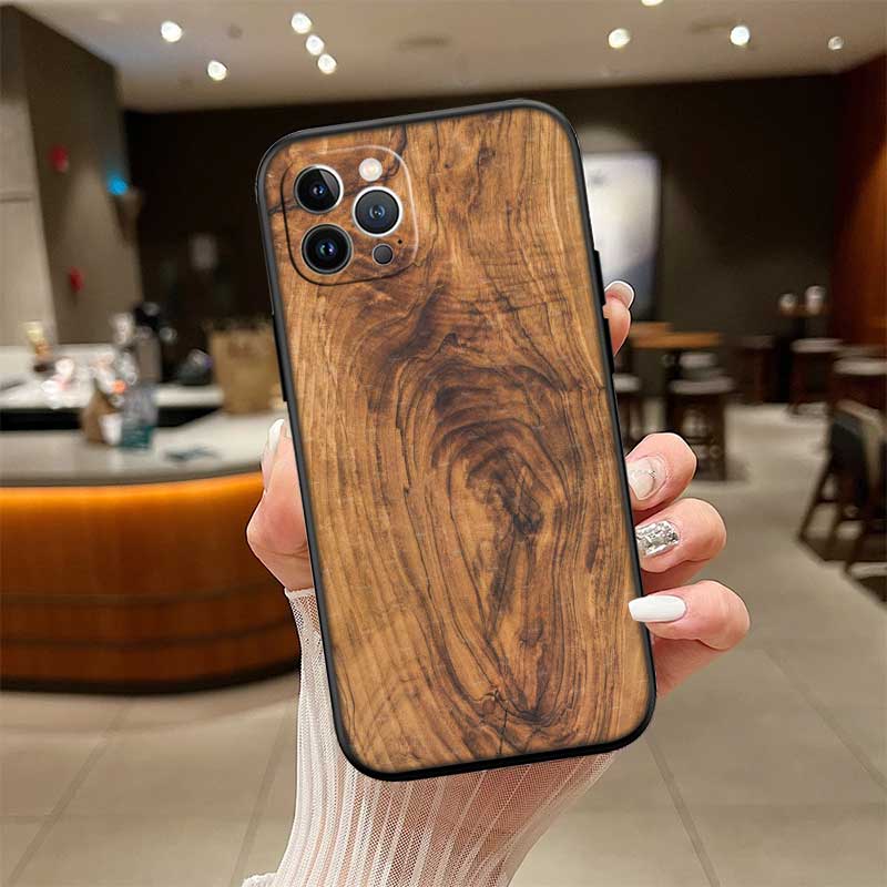 UP37 Marble Wood New High-End Shell Phone Case for Xiaomi Poco F8 M4 M5 M6 M7 X3 X6 X7 Pro GT NFC Ultra