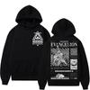 Nieuwe Evangelion Anime Eva Bedrukte Hoodie Sweatshirt Heren en Dames Hoodie Heren Tops Sport Hoodie Harajuku Y2K Hoodie