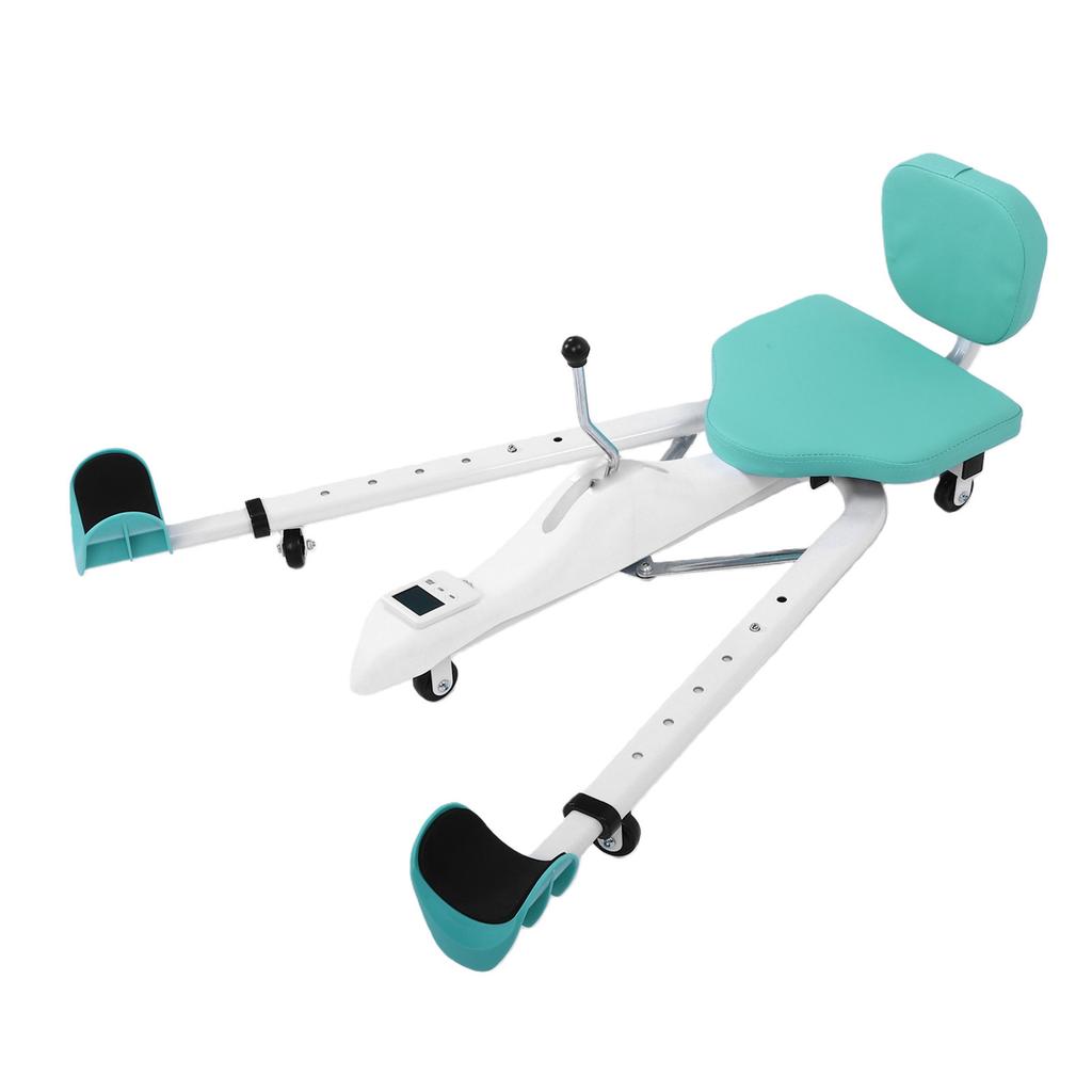 Split Machine Leg Stretcher Machine 180 degrees Expansion 330 Lbs Stretching Machine with PU Seat Back Rest Timer for Flexibility