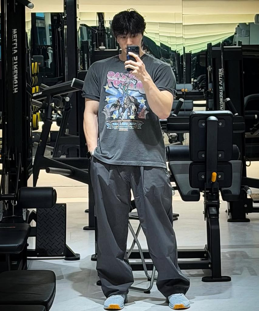 OUTDOOR PRODUCTS Semi-Wide Elastic Waist Cool Pants (Charcoal)