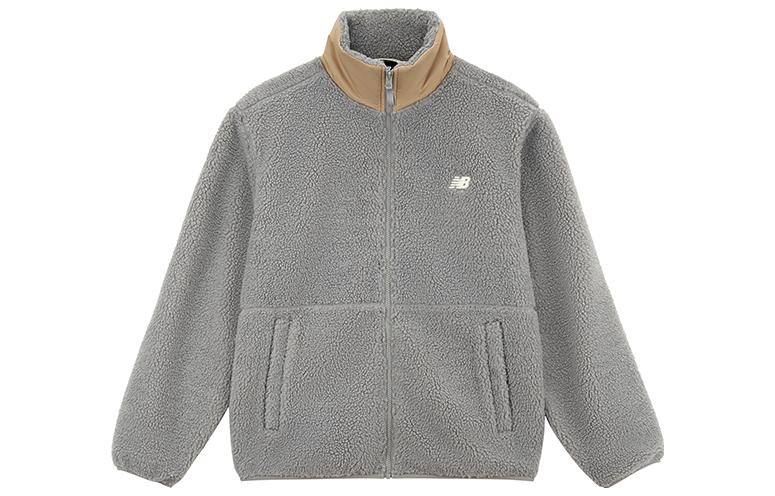 New Balance Velvet feel Coat Men s Gray AMJ33333-TAG M