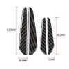 For BMW X3 F25 X4 2011-17 Real Carbon Fiber Outside Door Anti-Scratch Cover Trim