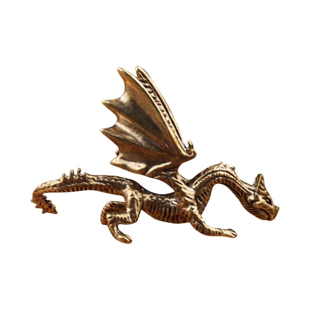 Brass Dragon Series Antique Ornaments Handicrafts Copper Desktop Home Decoration