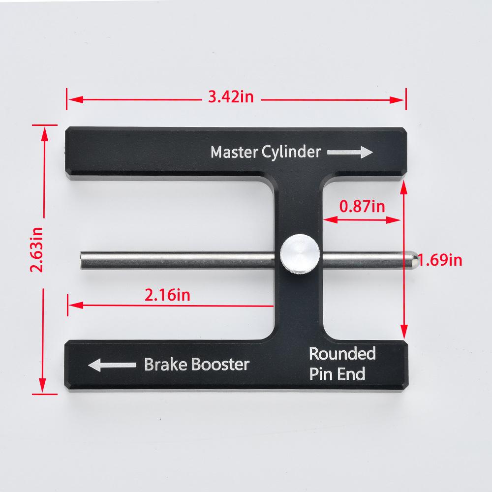 New Brake Booster Push Rod Tool For Adjustable Braking Distance of Brake Pedal