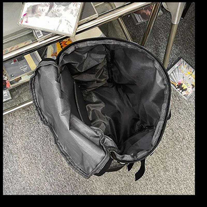 Gym Travel Backpack Black Round Bag for Men Women Casual Outdoor Sports Shoulder Crossbody Bag Training itness Weekender Duffel