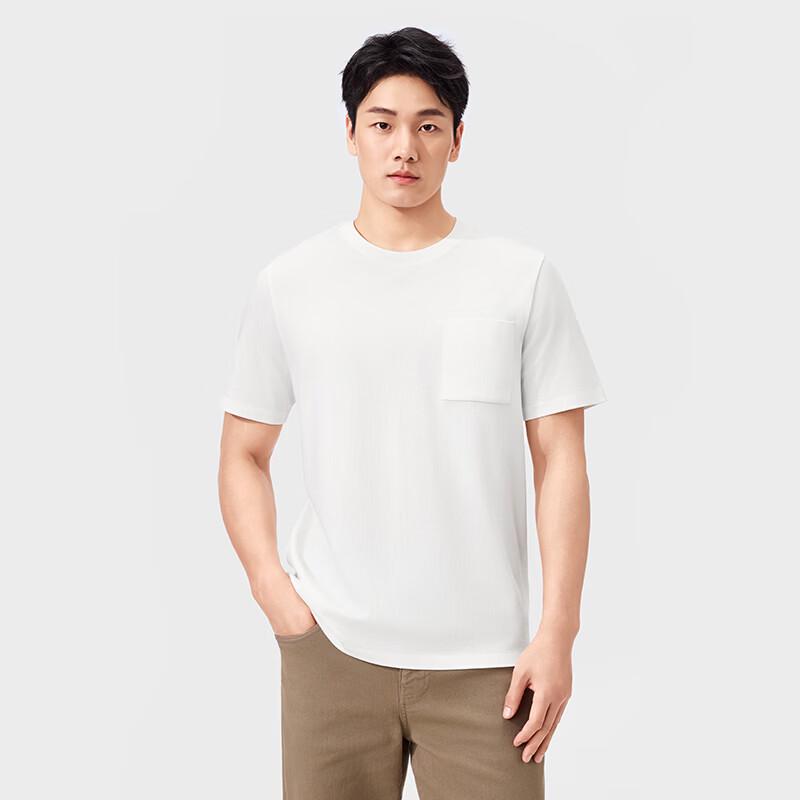 PurCotton All-Cotton Cool-Touch Round Neck T-Shirt