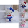 Cute Kitty Plush Toy Pp Cotton Soft Stuffed Animal Keychain For Bags Kids