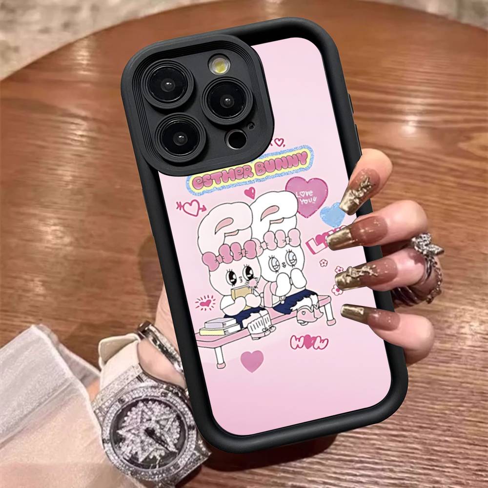 Interesting O-Opanchu Cartoon U-Usagi For IPhone 17 15 13 12 11 14 Pro Max X XR XS 16 Plus Shockproof Candy Back Cover