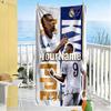 Mbappe Personalisierter Name Strandtuch Super Weich & Saugfähig Perfekt für Reisen Yoga Camping und Schwimmen