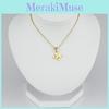 Stylish Stainless Steel Mini Alphabet Necklace For Women Trendy Electroplated Letter Pendant Necklace