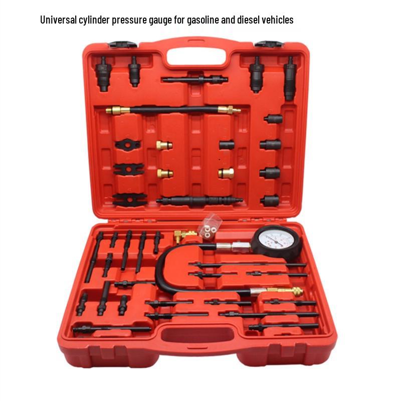 Universal Engine Cylinder Pressure Gauge for Diesel and Gasoline Vehicles