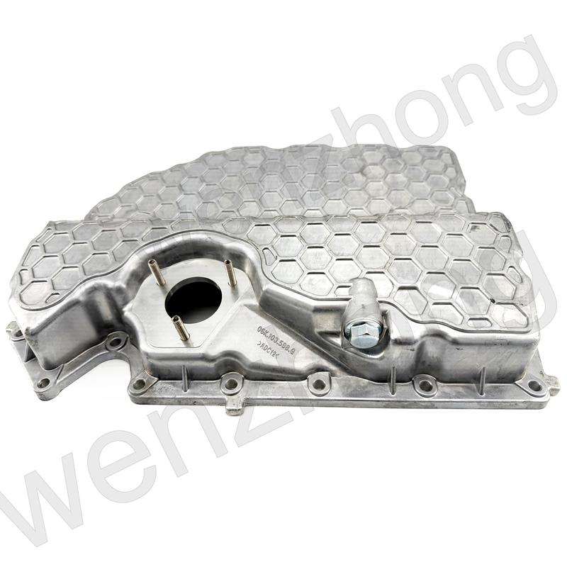 I01024004 06K103600R All Aluminum Alloy Improved Oil Tray Waste Oil Pan For Q3 POLO Golf Tiguan Octavia 06K 103 600 06K103598G