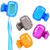 Travel Toothbrush Head Covers Toothbrush Protector Cap Brush Pod Case Protective Portable Plastic Clip for Household Travel, Camping