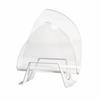 Acrylic and Metal Magazine Rack Transparent Freestanding Desktop Book Holder Sturdy
