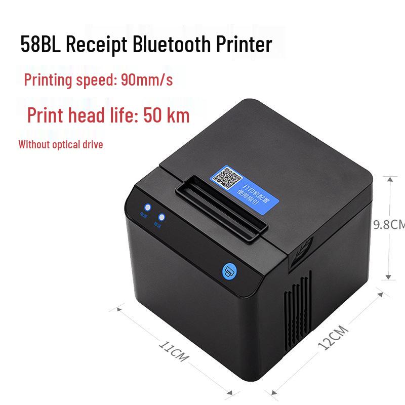 Automatic 58mm Thermal Receipt & Order Printer for Kitchen and Inventory Management