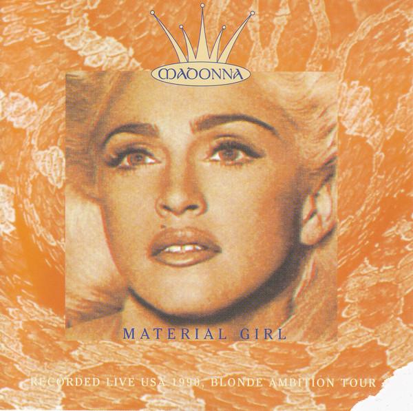 

CD MADONNA - Material Girl LL15489 Live Line 1993 Italy Dance & Electronica Used