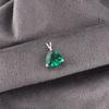Chrome Diopside Gemstone 925 Sterling Silver Jewelry Pendant 0.58" Wedding Gift CZP-15-5