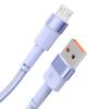 2.4A Fast Charging Cable USB A To Micro USB, Aluminum Alloy Shell Android Charger Cord for Huawei Samsung
