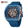 Oufanni Quartz Creative Barrel Men's Waterproof Business Watch