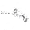 1080 Degree Swivel Faucet Aerator Mixer Tap Extender Adapter Attachment Water Nozzle Adjustable Kitchen Sink For Home Accessory