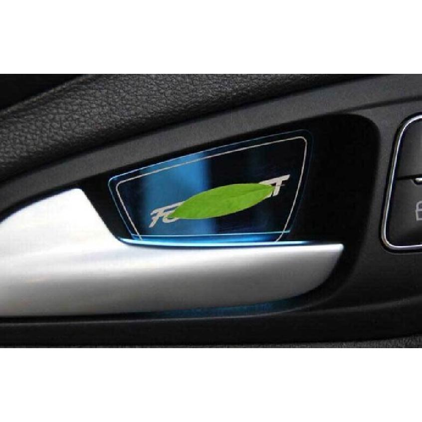 Fit For Ford Focus ST RS 2012-2014 Steel Blue Interior Door Bowl Cover Trim 4PCS