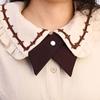JK Uniform Decor Cross Bowtie Removable Cross Bow Ties High Quality Shirt Tie