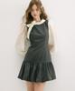 SINCETHEN Grizzly Balloon Mini Dress