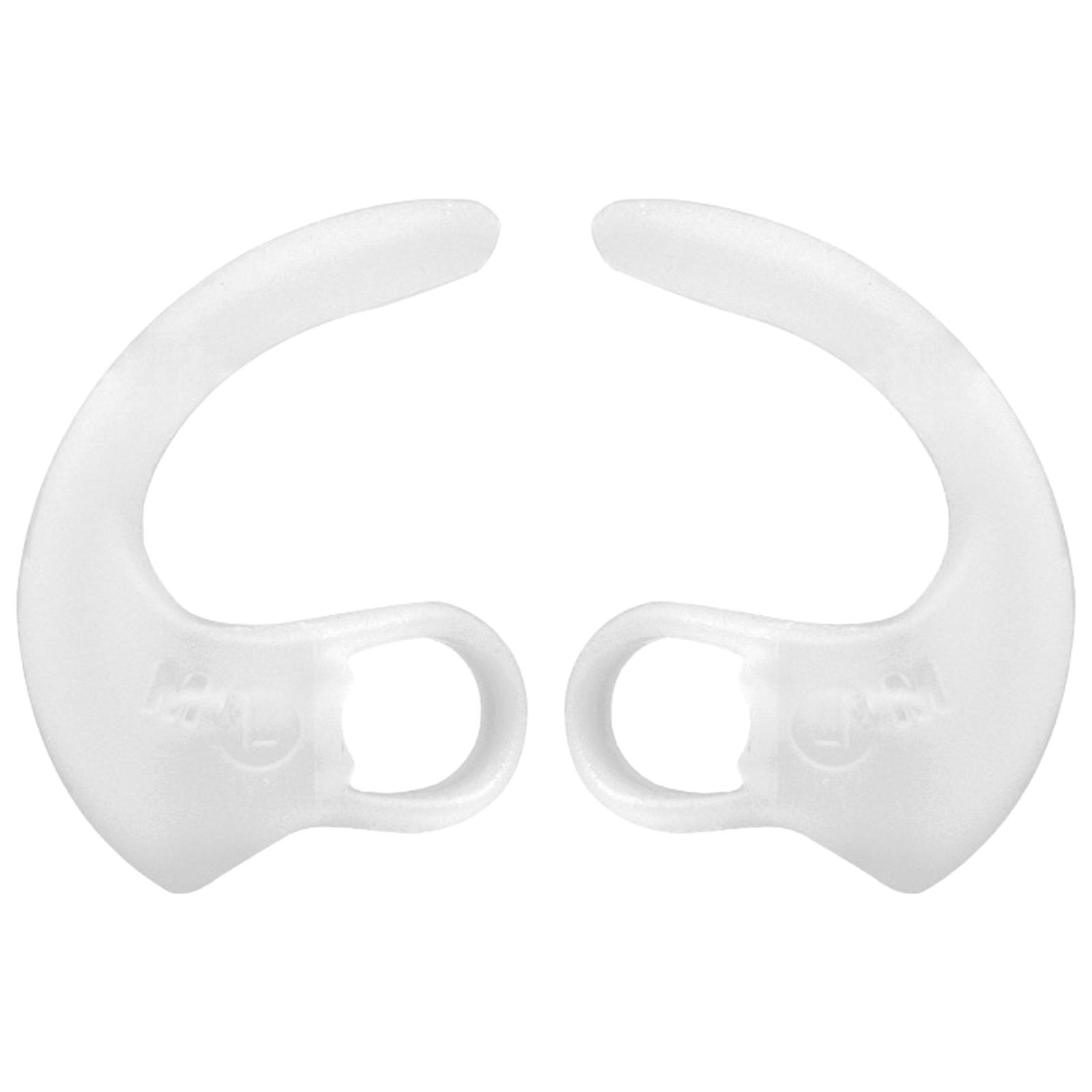 

Насадки-крылышки для ушей Sony WI-SP600N изогнутый кронштейн плавник акулы поддержка ушей силиконовый держатель для ушей спортивный аксессуар белый