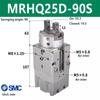 SMC swing gripper rotating clamping finger cylinder MRHQ10D/16D/20D/25D-90S-180S-N