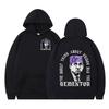 The Worst Thing About Prison Was The Dementor Graphic Hoodie Men Women Long Sleeve Pullover Hooded Sweatshirt Front & Back Print