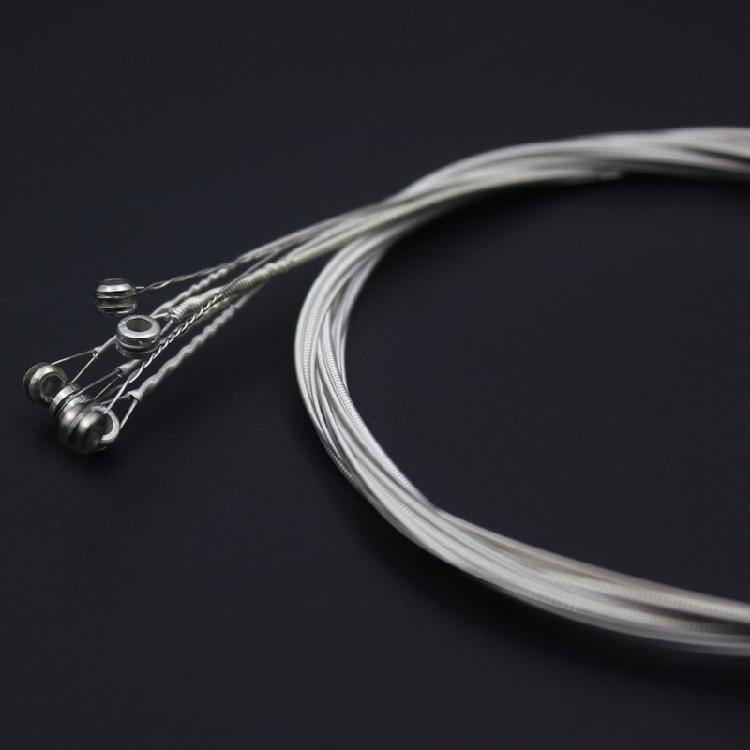 6 Pièces Cordes pour Guitare Folk Cordes d'Acier pour Guitare Acoustique Puissantes et Durables