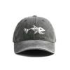 Fish Bone and Fish Bone Printed Baseball Caps Are Ideal Equipment for Minimalist Travel for Both Men and Women