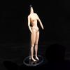 30cm 1/6 Acrylic Doll Stands Transparent Figure Display Waist Foot Support Rack Bracket For Doll Toys Show High