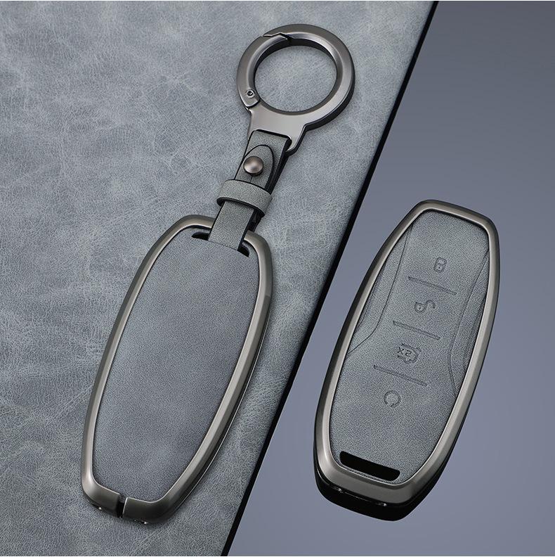 BYD Surui G5 Smart Key Metal Leather Protective Case