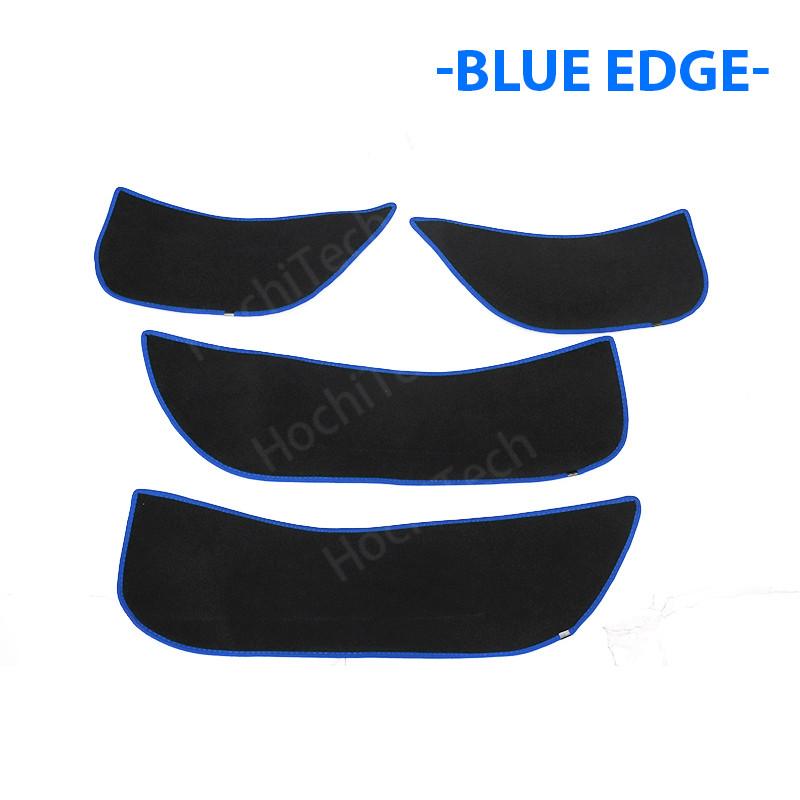 Ochrona dywanika drzwi wewnętrzna osłona krawędzi bocznej pokrywa drzwi samochodu podkładka chroniąca przed kopnięciem naklejka na BMW X3 F25 2011-2013