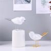 AEE4-Modern Cute Bird Statues European Decorations Geometric Animal Statues Office Sculptures Abstract Decoration