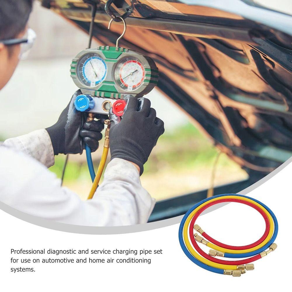 3Pcs/Set 3 Colors Air Conditioning Accessory R22 Refrigerant Hose  Fits for R22 HVAC