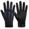 Men's autumn and winter cycling gloves outdoor touch screen Korean version windproof and cold-proof warm velvet ski sports gloves men