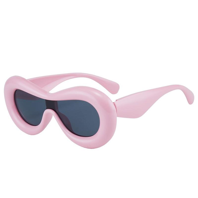 New Oval Sunglasses for Men Women Retro Fashion Shades Candy Color Sun Glasses Eyewear Goggles